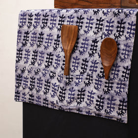 Handmade Fridge Top Cover with Multiple Pockets 02
