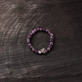 Handmade Crystal Beaded Bracelet with Butterfly Charm 25