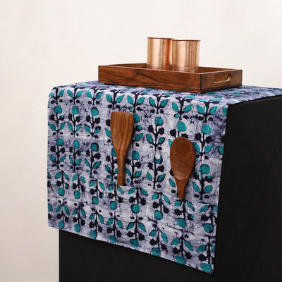 Handmade Fridge Top Cover with Multiple Pockets 03