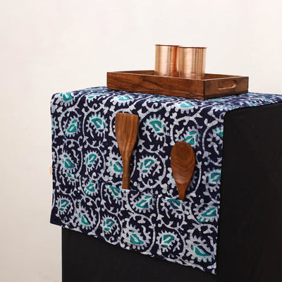 Handmade Fridge Top Cover with Multiple Pockets 04