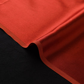 Red - Pure Mashru Silk Plain Fabric (Width - 46 in) 17