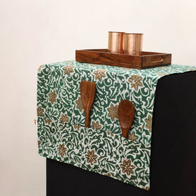 Handmade Fridge Top Cover with Multiple Pockets 06