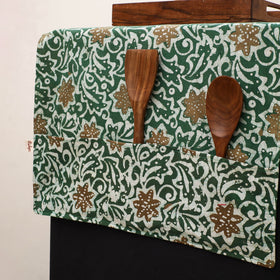 Handmade Fridge Top Cover with Multiple Pockets 06
