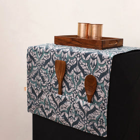 Handmade Fridge Top Cover with Multiple Pockets 07