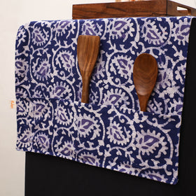 Handmade Fridge Top Cover with Multiple Pockets 08