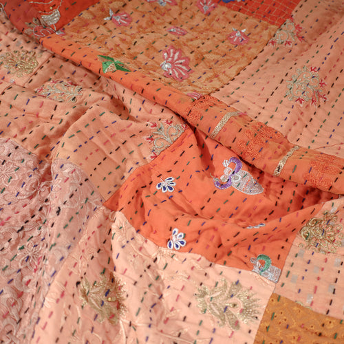 khambadiya  quilt / blanket