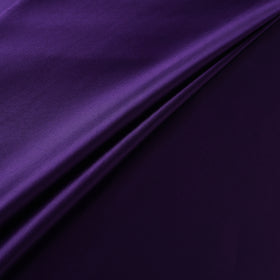 Purple - Pure Mashru Silk Plain Fabric (Width - 46 in) 15