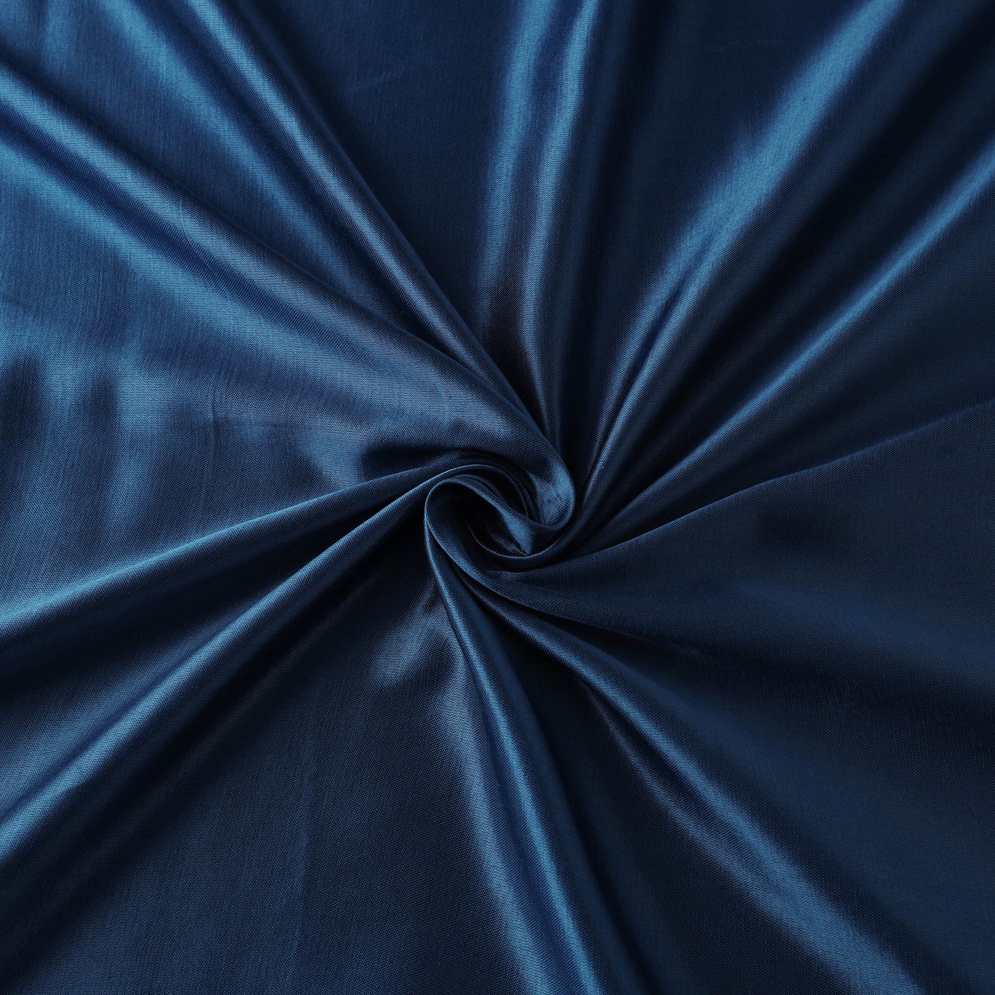 Blue - Pure Mashru Silk Plain Fabric (Width - 46 in) 13