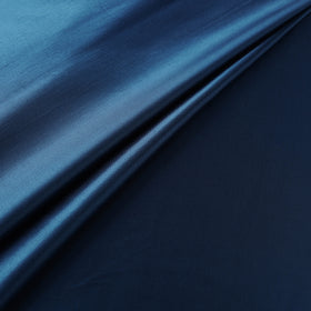 Blue - Pure Mashru Silk Plain Fabric (Width - 46 in) 13