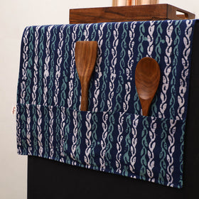 Handmade Fridge Top Cover with Multiple Pockets 17