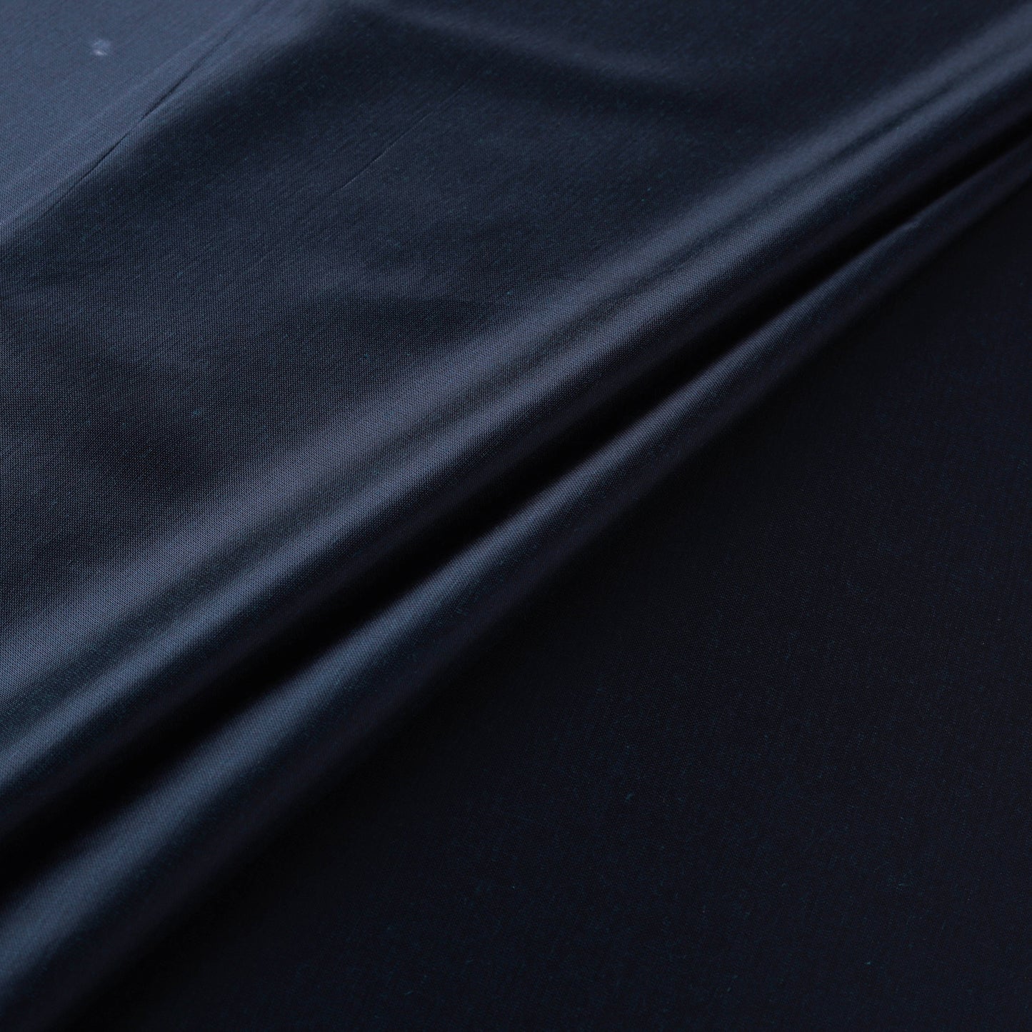Blue - Pure Mashru Silk Plain Fabric (Width - 46 in) 11