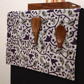 Handmade Fridge Top Cover with Multiple Pockets 19