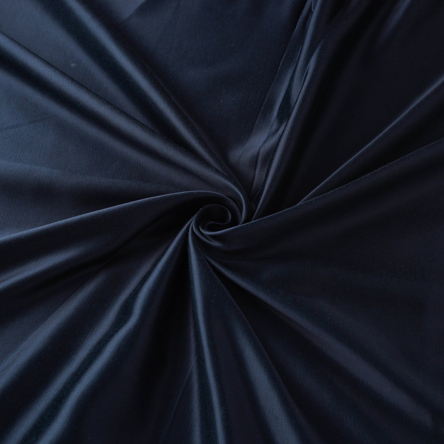 Blue - Pure Mashru Silk Plain Fabric (Width - 46 in) 11