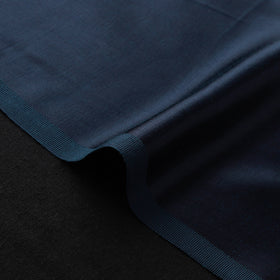 Blue - Pure Mashru Silk Plain Fabric (Width - 46 in) 11