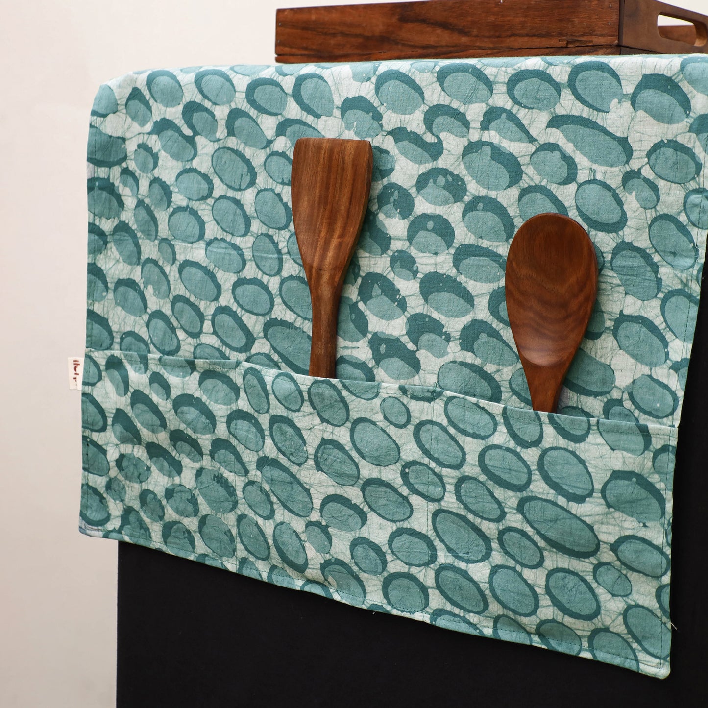 Handmade Fridge Top Cover with Multiple Pockets 20