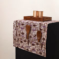 Handmade Fridge Top Cover with Multiple Pockets 21