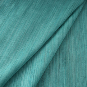 Blue - vidarbha tussar x ghicha silk handloom fabric 02