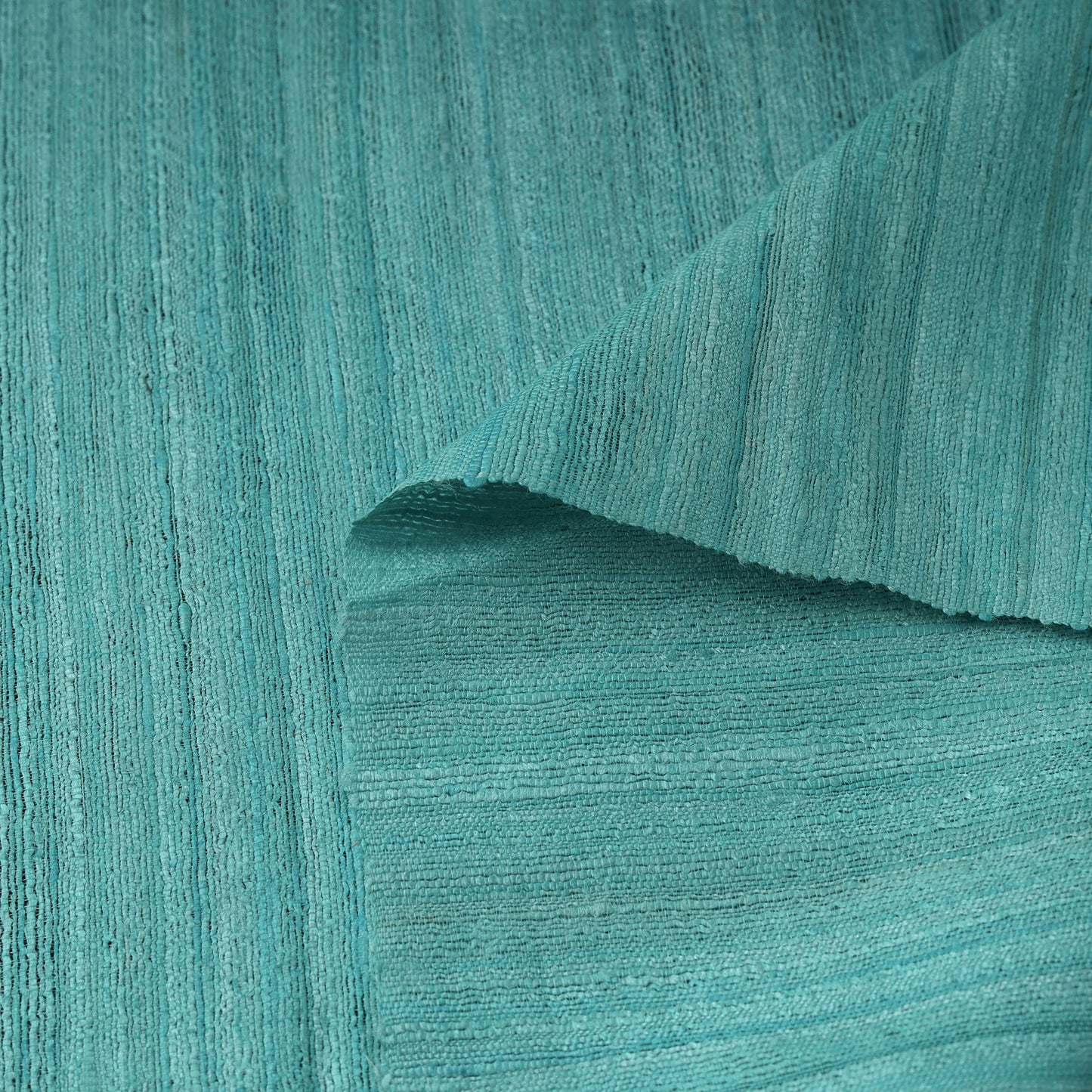 Blue - vidarbha tussar x ghicha silk handloom fabric 02