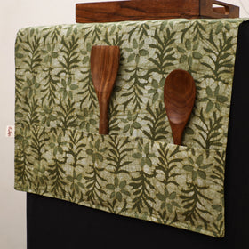 Handmade Fridge Top Cover with Multiple Pockets 27