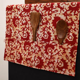 Handmade Fridge Top Cover with Multiple Pockets 29