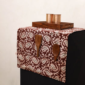 Handmade Fridge Top Cover with Multiple Pockets 30