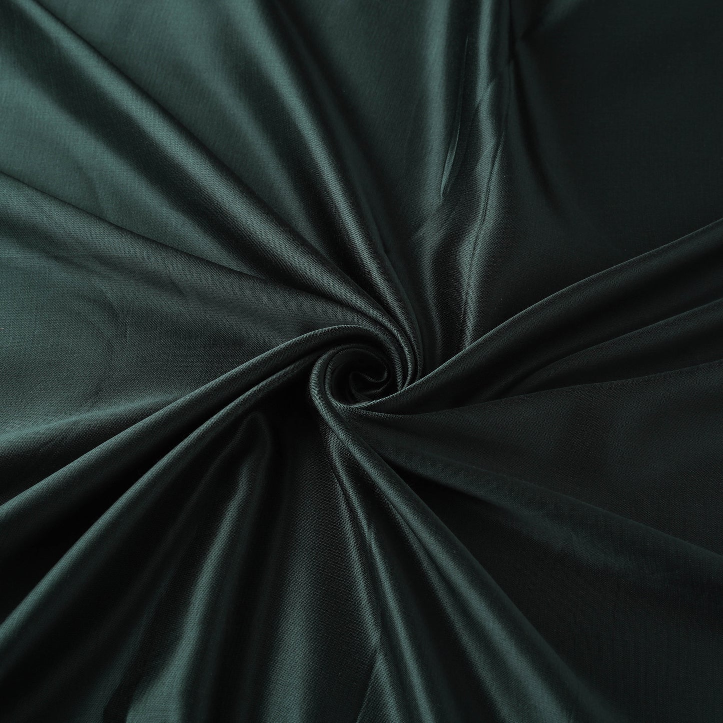 Green - Mashru Silk Plain Dyed Fabric (Width - 46 in)