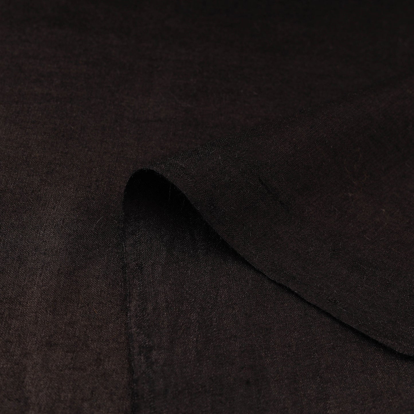 Black - vidarbha tussar x katia silk handloom fabric 07