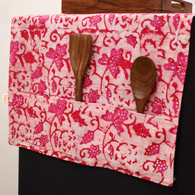 Handmade Fridge Top Cover with Multiple Pockets 36