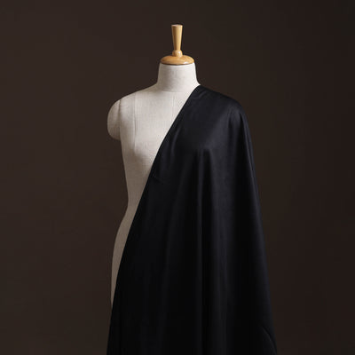 Black - Modal Silk Plain Fabric 06