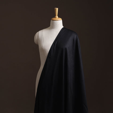 Black - Modal Silk Plain Fabric 06