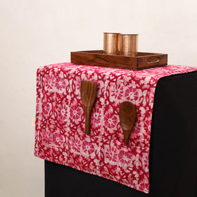 Handmade Fridge Top Cover with Multiple Pockets 39