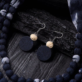 Handmade Fabart Beads Necklace & Earrings Set 15