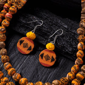 Handmade Fabart Beads Necklace & Earrings Set 17