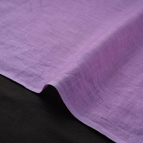 Purple - handloom linen bhagalpuri fabric 12 - handcrafted