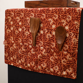 Handmade Fridge Top Cover with Multiple Pockets 46