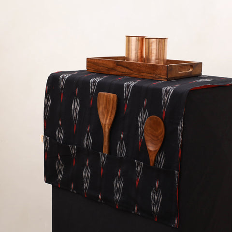 Handmade Fridge Top Cover with Multiple Pockets 47