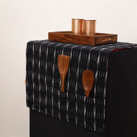Handmade Fridge Top Cover with Multiple Pockets 50