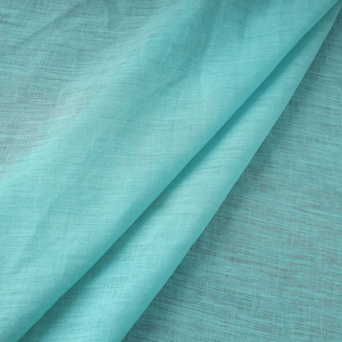 Blue - handloom linen bhagalpuri fabric 19 - handcrafted