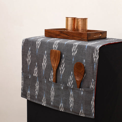 Handmade Fridge Top Cover with Multiple Pockets 52