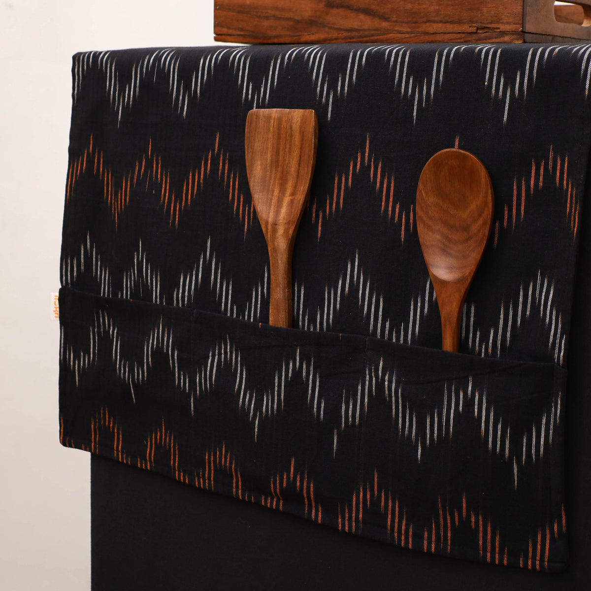 Handmade Fridge Top Cover with Multiple Pockets 53
