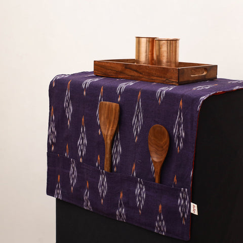 Handmade Fridge Top Cover with Multiple Pockets 54