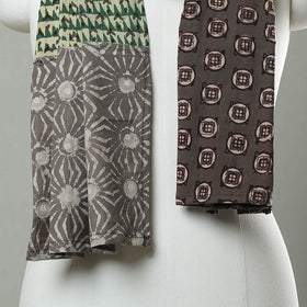 Patchwork Block Printed Cotton Stole