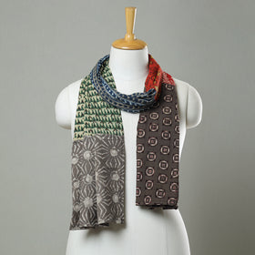 Patchwork Block Printed Cotton Stole