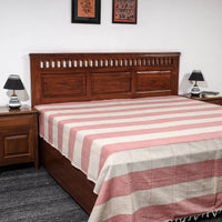 plain double bed cover