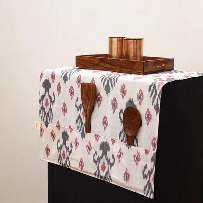 Handmade Fridge Top Cover with Multiple Pockets 57