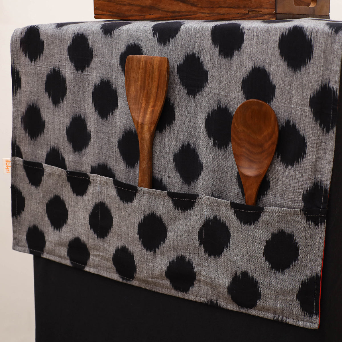 Handmade Fridge Top Cover with Multiple Pockets 62