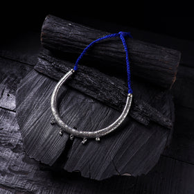 Grey - Handmade German Silver Hasli Necklace 32
