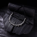 Grey - Handmade German Silver Hasli Necklace 33
