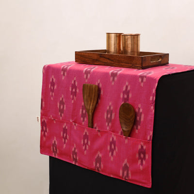 Handmade Fridge Top Cover with Multiple Pockets 66