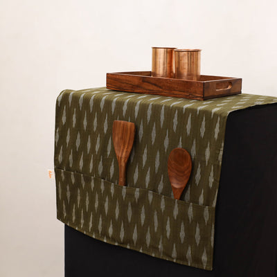Handmade Fridge Top Cover with Multiple Pockets 67